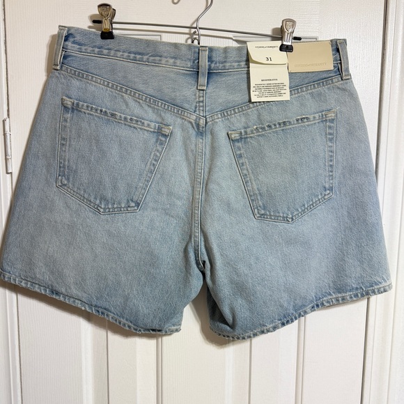 NWT Citizens of Humanity Brynn Drawstring Jean Shorts Jesamyn 31 5.5” inseam - Picture 8 of 10